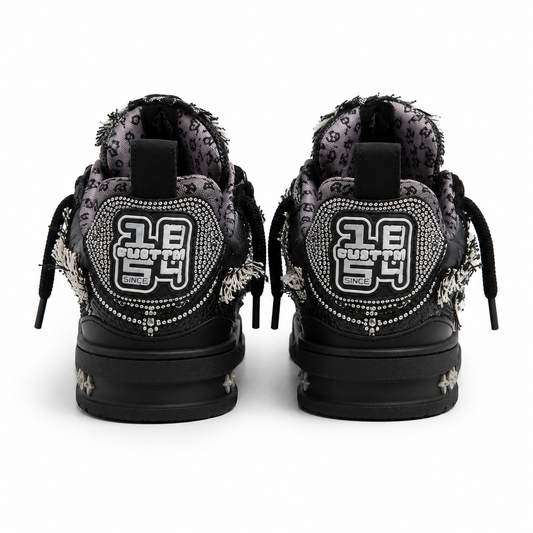 Urban Luxury Sneakers with Glitter